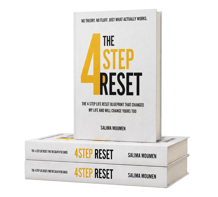 The 4 Step Reset book by Salima Moumen